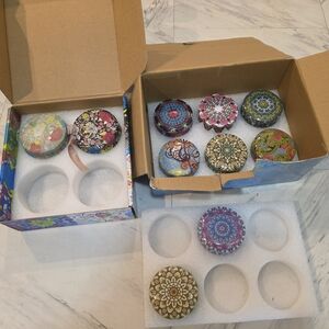 Decorative Scented Candle Set - Multicolor